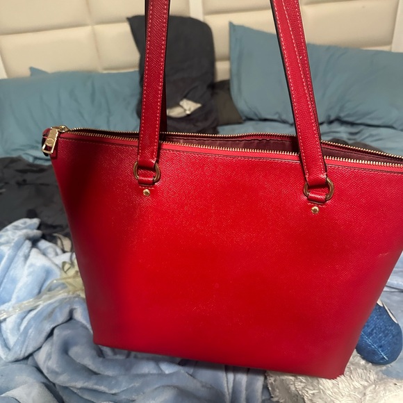 Red coach purse and wallet - Picture 3 of 5